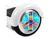 MightySkins Protective Vinyl Skin Decal for Hover Balance Board Scooter Wheels mini board unicycle bluetooth wrap cover sticker Peace Out