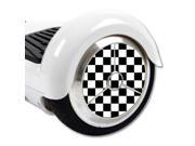 MightySkins Protective Vinyl Skin Decal for Hover Balance Board Scooter Wheels mini board unicycle bluetooth wrap cover sticker Check