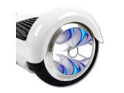 MightySkins Protective Vinyl Skin Decal for Hover Balance Board Scooter Wheels mini board unicycle bluetooth wrap cover sticker Blue Fire