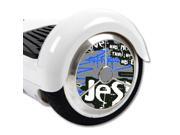 MightySkins Protective Vinyl Skin Decal for Hover Balance Board Scooter Wheels mini board unicycle bluetooth wrap cover sticker Love Jesus