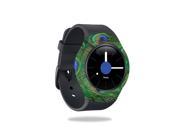MightySkins Protective Vinyl Skin Decal for Samsung Gear S2 3G Smart Watch cover wrap sticker skins Peacock