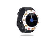 MightySkins Protective Vinyl Skin Decal for Samsung Gear S2 3G Smart Watch wrap cover sticker skins Food Junkie