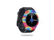 MightySkins Protective Vinyl Skin Decal for Samsung Gear S2 3G Smart Watch cover wrap sticker skins Tie Dye 1