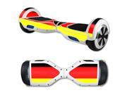 MightySkins Protective Vinyl Skin Decal for Hover Board Self Balancing Scooter mini 2 wheel x1 razor wrap cover sticker German Flag