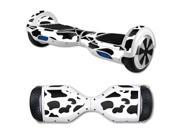 MightySkins Protective Vinyl Skin Decal for Hover Board Self Balancing Scooter mini 2 wheel x1 razor wrap cover sticker Cow Print