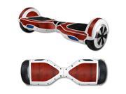 MightySkins Protective Vinyl Skin Decal for Hover Board Self Balancing Scooter mini 2 wheel x1 razor wrap cover sticker Cherry Wood