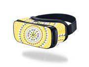 MightySkins Protective Vinyl Skin Decal for Samsung Gear VR Original cover wrap sticker skins Yellow Aztec