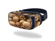 MightySkins Protective Vinyl Skin Decal for Samsung Gear VR Original cover wrap sticker skins Skull pile