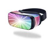 MightySkins Protective Vinyl Skin Decal for Samsung Gear VR Original cover wrap sticker skins Rainbow Explosion