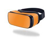 MightySkins Protective Vinyl Skin Decal for Samsung Gear VR Original cover wrap sticker skins Solid Orange