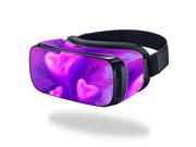 MightySkins Protective Vinyl Skin Decal for Samsung Gear VR Original cover wrap sticker skins Purple Heart
