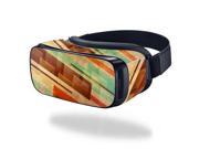 MightySkins Protective Vinyl Skin Decal for Samsung Gear VR Original cover wrap sticker skins Abstract Wood