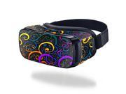 MightySkins Protective Vinyl Skin Decal for Samsung Gear VR Original cover wrap sticker skins Color Swirls