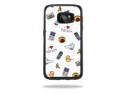 MightySkins Protective Vinyl Skin Decal for OtterBox Symmetry Samsung Galaxy S7 Case wrap cover sticker skins Love The 90s