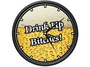 DRINK UP BITCHES Wall Clock beer happy hour college party gift