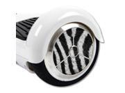 MightySkins Protective Vinyl Skin Decal for Hover Balance Board Scooter Wheels mini board unicycle bluetooth wrap cover sticker Zebra