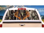 TREE CAMO RACK Rear Window Graphic truck view thru vinyl decal back