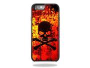MightySkins Protective Vinyl Skin Decal for OtterBox Universe iPhone 6 6s Case wrap cover sticker skins Bio Skull