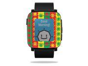 MightySkins Protective Vinyl Skin Decal for Pebble Time Smart Watch wrap cover sticker skins Mary Jane