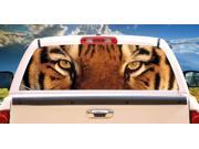 TIGER Rear Window Graphic truck tint decal view thru vinyl