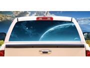 OUTER SPACE Rear Window Graphic back truck decal suv view thru vinyl