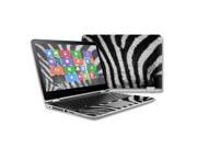 MightySkins Protective Vinyl Skin Decal for HP Pavilion x360 13t Touch Laptop case wrap cover sticker skins Zebra