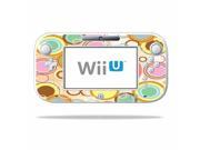 Mightyskins Protective Vinyl Skin Decal Cover for Nintendo Wii U GamePad Controller wrap sticker skins Bubble Gum