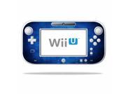 Mightyskins Protective Vinyl Skin Decal Cover for Nintendo Wii U GamePad Controller wrap sticker skins Blue Retro