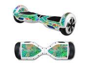 MightySkins Protective Vinyl Skin Decal for Hover Board Self Balancing Scooter mini 2 wheel x1 razor wrap cover sticker Psychedelic