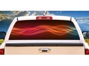 ELECTRIC Rear Window Graphic back truck decal suv view thru vinyl