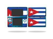 Mightyskins Protective Vinyl Skin Decal Cover for Nintendo 3DS wrap sticker skins Cuban flag
