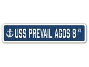 USS PREVAIL AGOS 8 Street Sign navy ship veteran sailor vet usn gift