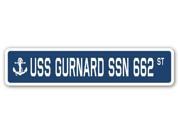 USS GURNARD SSN 662 Street Sign navy ship veteran sailor vet usn gift