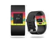Skin Decal Wrap for Fitbit Surge cover skins sticker watch Sherbet Palms