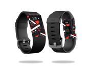Skin Decal Wrap for Fitbit Charge HR cover skins sticker watch Mixtape