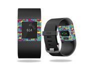 Skin Decal Wrap for Fitbit Surge cover skins sticker watch Bright Stones
