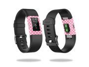 MightySkins Protective Vinyl Skin Decal for Fitbit Charge 2 wrap cover sticker skins Mini Dots