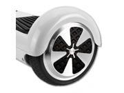 MightySkins Protective Vinyl Skin Decal for Hover Balance Board Scooter Wheels mini board unicycle bluetooth wrap cover sticker Black Wall