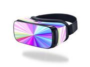 MightySkins Protective Vinyl Skin Decal for Samsung Gear VR Original cover wrap sticker skins Rainbow Zoom