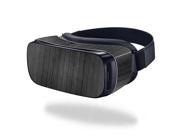MightySkins Protective Vinyl Skin Decal for Samsung Gear VR Original cover wrap sticker skins Black Wood