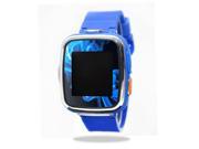 MightySkins Protective Vinyl Skin Decal for VTech Kidizoom Smartwatch DX wrap cover sticker skins Blue Flames