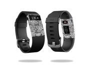 Skin Decal Wrap for Fitbit Charge HR cover sticker skins Floral Lace
