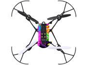 Skin Decal Wrap for Parrot Mambo Drone Quadcopter sticker Colorful Flowers