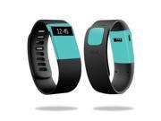 Skin Decal Wrap for Fitbit Charge sticker Solid Turquoise