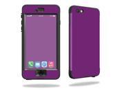 Skin Decal Wrap for Lifeproof iPhone 6 Plus nuud Solid Purple Skin Decal Wrap for Lifeproof iPhone 6 Plus nuud Solid Purple