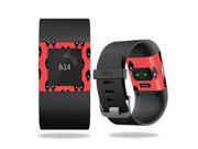 Skin Decal Wrap for Fitbit Surge sticker Dead Eyes Pool