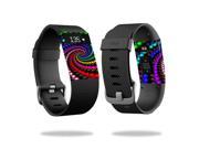 Skin Decal Wrap for Fitbit Charge HR cover sticker skins Trippy Spiral