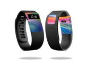 Skin Decal Wrap for Fitbit Charge cover sticker skins Rainbow Waves