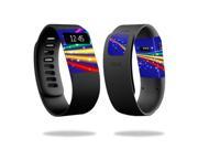 Skin Decal Wrap for Fitbit Charge cover sticker skins Rainbow Twist