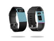 Skin Decal Wrap for Fitbit Charge HR sticker Trip Squares